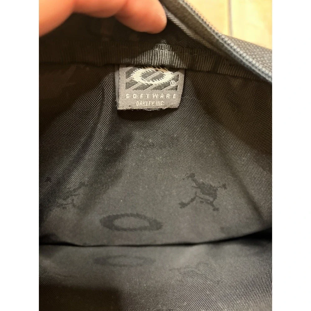 Vintage Oakley Software Bag Black Tactical Utility Messenger
